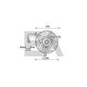 Ventilador, refrigeración del motor