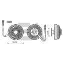 Núcleo ventilador, refr. motor