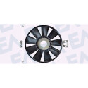 Núcleo ventilador, refr. motor