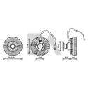 Núcleo ventilador, refr. motor