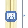 Filtro de aceite UFI 25.050.00