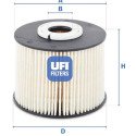 Filtro combustible UFI 26.055.00