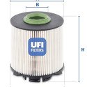 Filtro combustible UFI 26.058.00