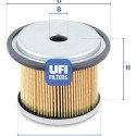 Filtro combustible UFI 26.676.00