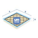 Filtro de aire UFI 30.404.00