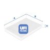 Filtro, aire habitáculo UFI 53.006.00