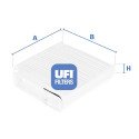 Filtro, aire habitáculo UFI 53.104.00