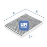 Filtro, aire habitáculo UFI 54.109.00