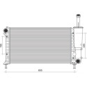 Radiador, refrigeración del motor