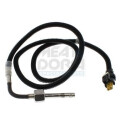 Sensor, temp. gas escape