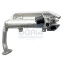 Elemento enfriador, reciclaje gases escape