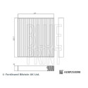 Filtro, aire habitáculo