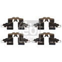 Kit de accesorios, pastillas de frenos
