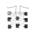 Kit de accesorios, pastillas de frenos