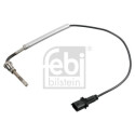 Sensor, temp. gas escape