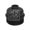Cubierta, caja filtro de aceite