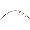Tubo flexible, combustible de fuga