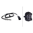 Sensor, temp. gas escape