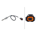 Sensor, temp. gas escape