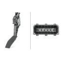 Sensor, posición pedal