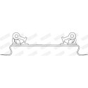 Soporte, sistema de escape