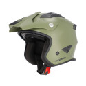 CASCO JET ARIA 2206 Verde Militar Talla S