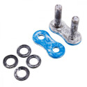 Conexión para cadena RK 520 MXZ azul RACING BB520M