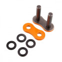 Conexión para cadena RK 520 MXZ naranja RACING DD5