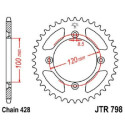Corona JT Sprockets aluminio 79852AL
