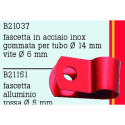 ABRAZADERA AGUJERO TORN 6,4 PARA TUBO 15