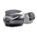 Kit baúl moto SHAD SH48 gris oscuro tapa carbono y