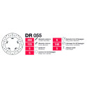 Disco Grimeca Delt Piaggio X8-X9 - DR055