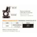 BRIDA PARA ESPEJO MANILLAR 22 m10X125