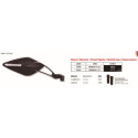 ESPEJO IZDO VIPER N.8STYLE NEGRO  (230mm)