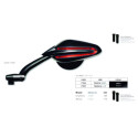 ESPEJO SUPER VIPER NEGRO CON INTERMITENTE DCHO