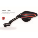 ESPEJO SUPER VIPER NEGRO CON INTERMITENTE IZDO