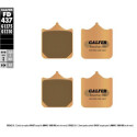 Pastillas GALFER FD437G1310 Sinter Racing