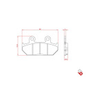 J.PAST.FRENO BR3143 BRENTA