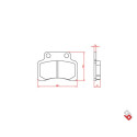 J.PAST.FRENO BR3205 BRENTA