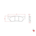 J.PAST.FRENO BR4022 BRENTA