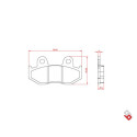 J.PAST.FRENO BR4034 BRENTA