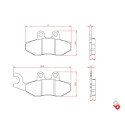 J.PAST.FRENO BR4041 BRENTA