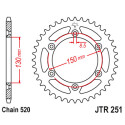 CORONA 251 - 51 ALUMINIO RACELITE JT