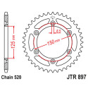 CORONA 897 - 40 ALUMINIO RACELITE JT