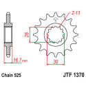 PINON 1370 - 15 OEM GOMA JT