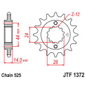 PINON 1372 - 17 OEM GOMA JT