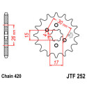 PINON 252 - 15 JT