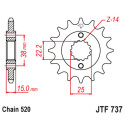 PINON 737 - 15 JT