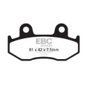 EBC FA092TT Pastillas de Freno Orgánicas para Motocross