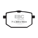 EBC FA118 Pastillas de Freno Orgánicas